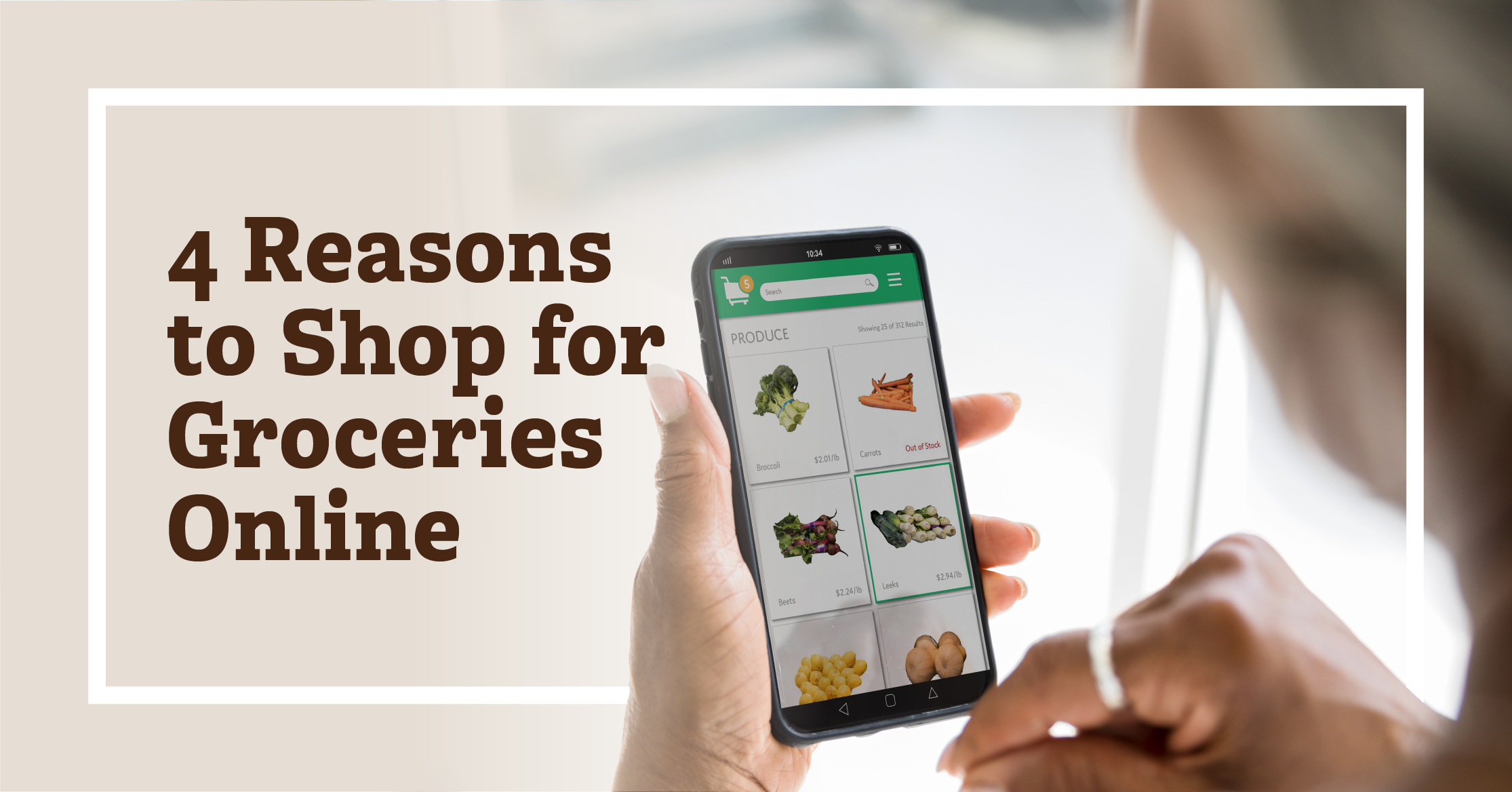 4 Reasons to Shop for Groceries Online