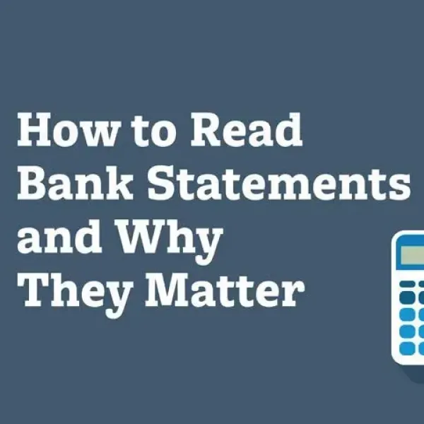 How to Read Bank Statements and Why They Matter