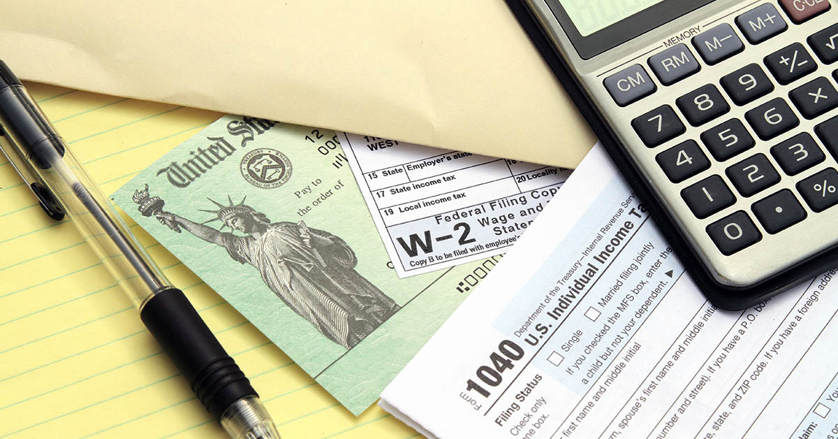 Tax forms and payment documents